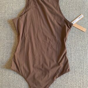 Skims brown Bodysuit size small NWT